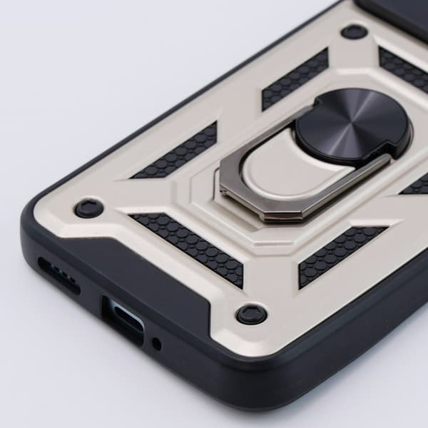 Pansret cover til Xiaomi 13T / 13T Pro, CamShield Slide, guld
