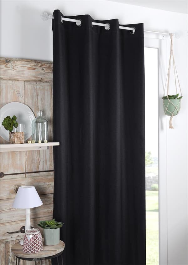 COPENHAGUE gardin 140x260 sort