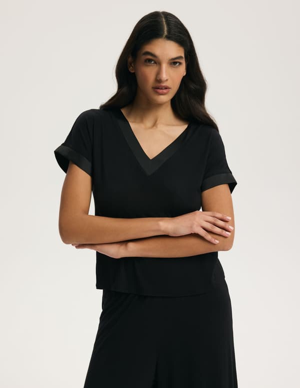 ONYX Esotiq naisten pyjama | musta M
