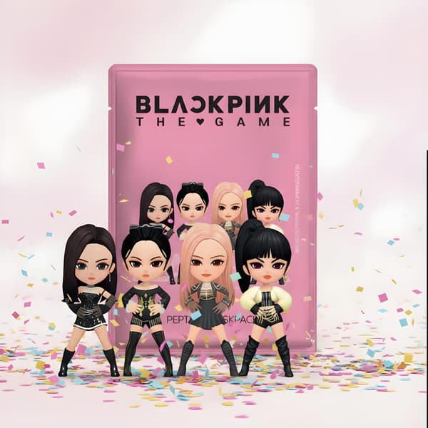 BLACK ROSA THE GAME PEPTIDE sheet mask