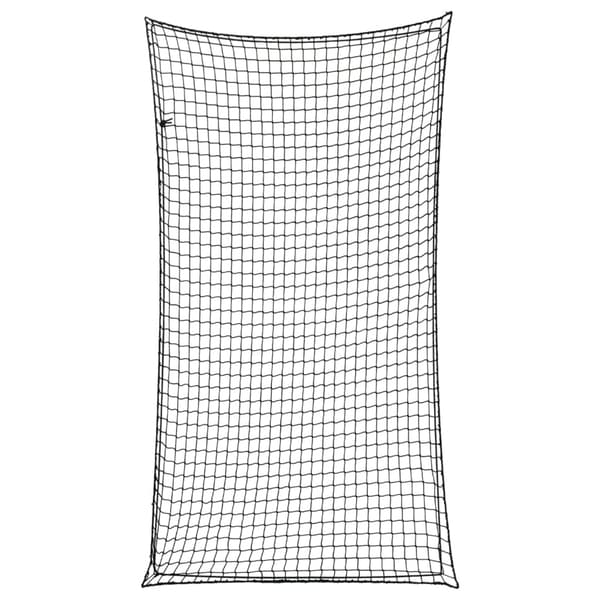 vidaXL Trailernet med elastisk reb sort 3x1,65 m PP