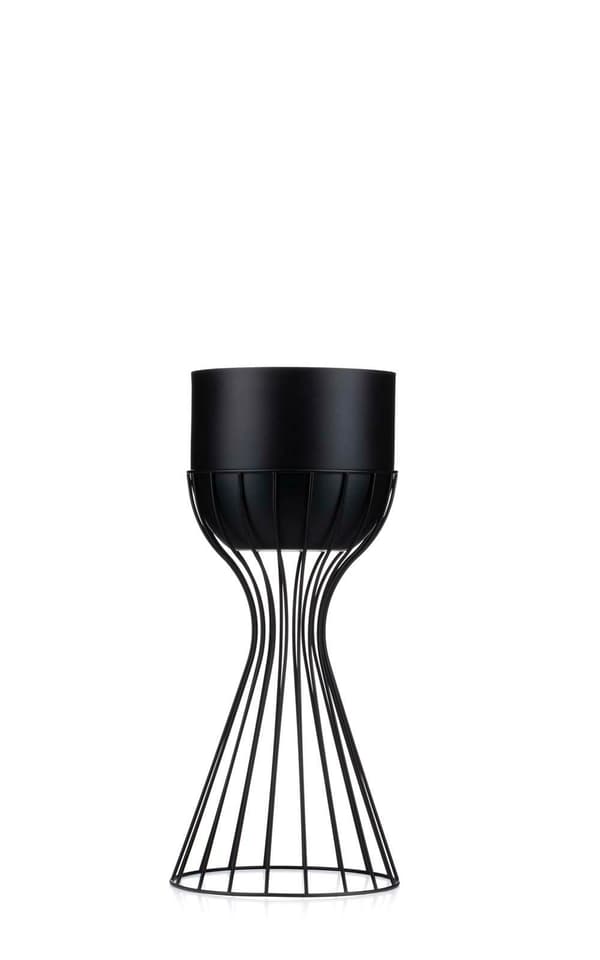Stående blomsterstativ med låg 46 cm LOFT