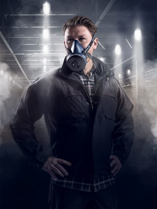 Sundström SR 100 silikon S skyddshalvmask