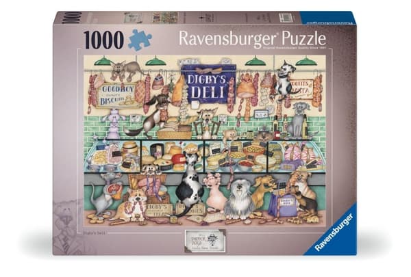 Puslespil 1000 Hunde