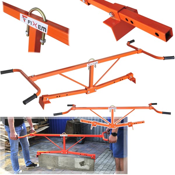 Greppare för rotator 60-100 cm 130 kg