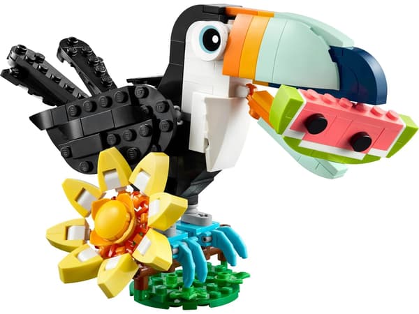 LEGO Creator Vilde Dyr Sæt: Tropisk Tukan 225 Brikker (31173)