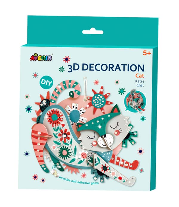 Tee-se-itse 3D-kissakoristelu