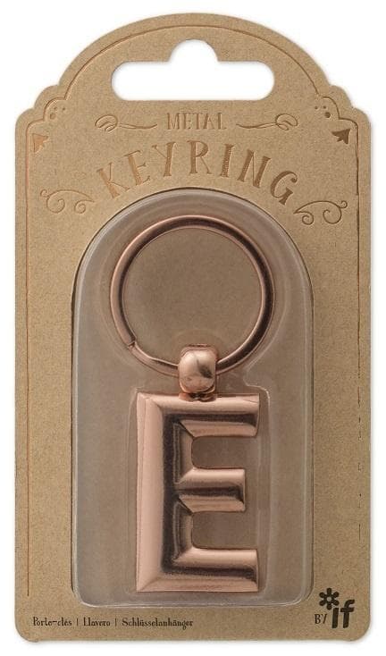Metalnøglering Bogstav E