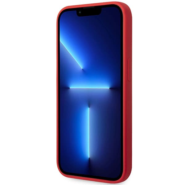 Tumi flytande silikonskal till iPhone 14 Pro Max, röd