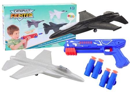 2-i-1 Dart Gun Sky Fly Launcher