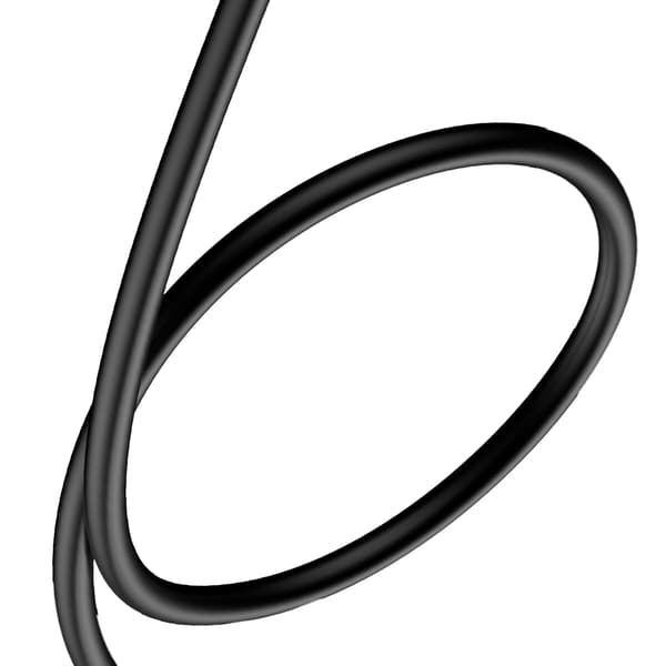 Stereolydkabel AUX-adapter 3,5 mm mini-jackstik - USB-C 120 cm - sort