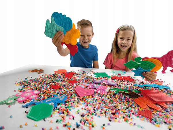 SKABELON til strygeperler BLOMSTER SES