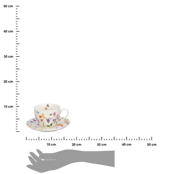 Set med 2 koppar och fat Maj 270 ml