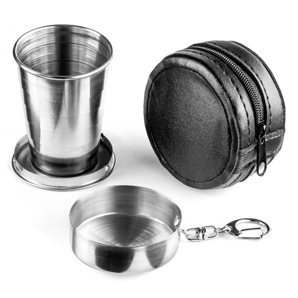 Teleskopisk glas med etui