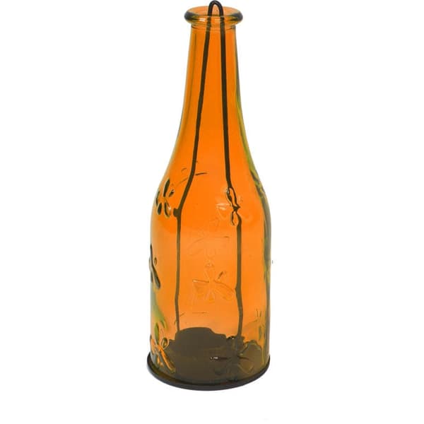 Oranssi kynttiläpullo ketjulla