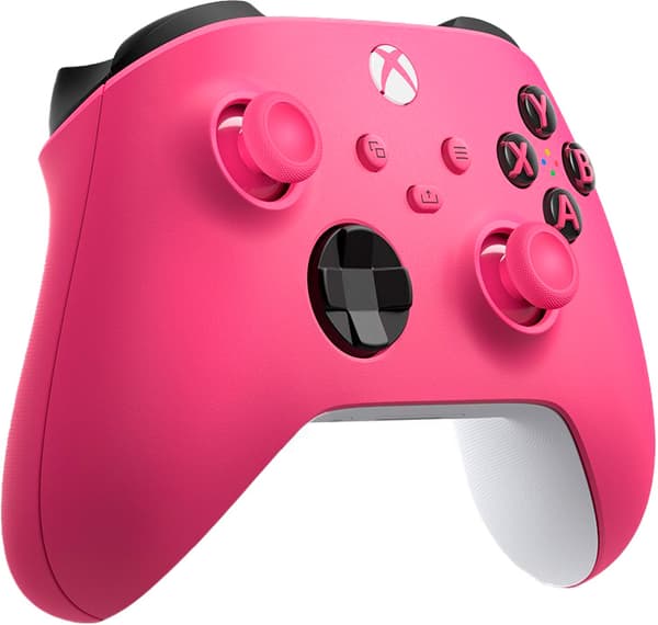 Microsoft Xbox trådlös handkontroll mörkrosa (QUA-00083)