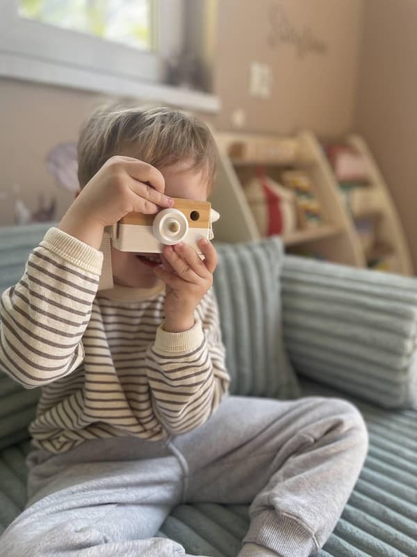 Mellem rulle til vaffelsofa lys mintgrøn