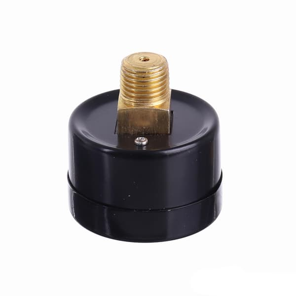 MANOMETER TIL KOMPRESSOR 40MM 0-10 BAR GEVIND 1/4 TOMMER TRYKMÅLERE