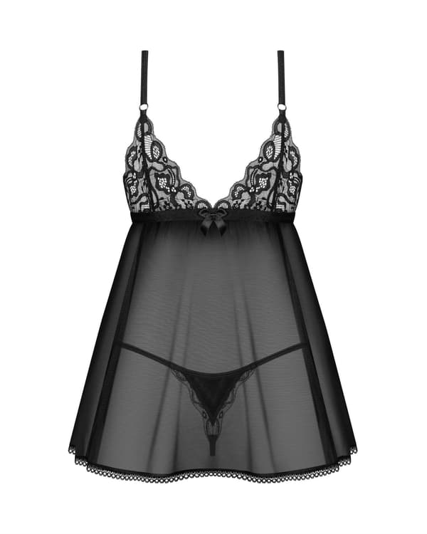 Blomentis-babydoll ja -stringit XL/2XL