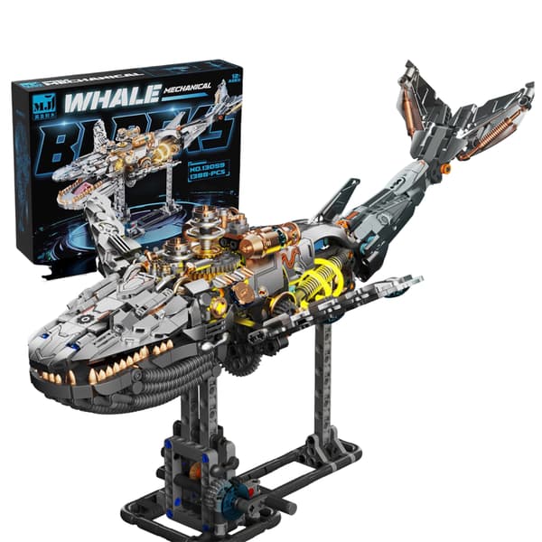 Technic MJI 13059 - Mekanisk val LED 1388 el - rörlig teknisk modell