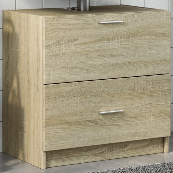 vidaXL håndvaskskab Sonoma eg 59x37x59 cm