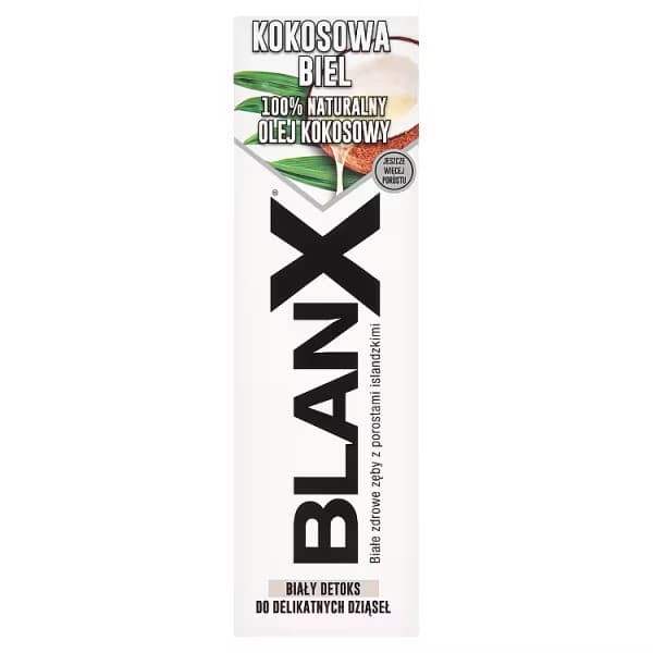 Blanx Coco White -hammastahna - valkaiseva ja puhdistava 75ml