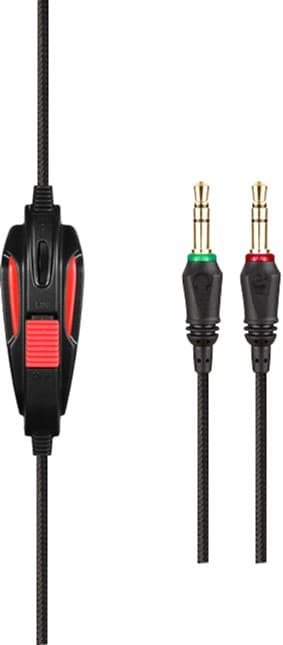 Sades SA-708GT Sort/Røde hovedtelefoner