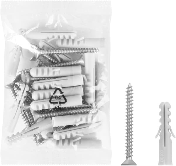 Set med 16-delade garagekrokar KD5869