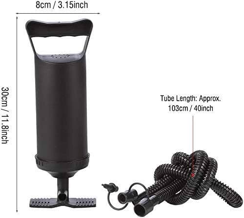 Bärbar handpump för madrasser