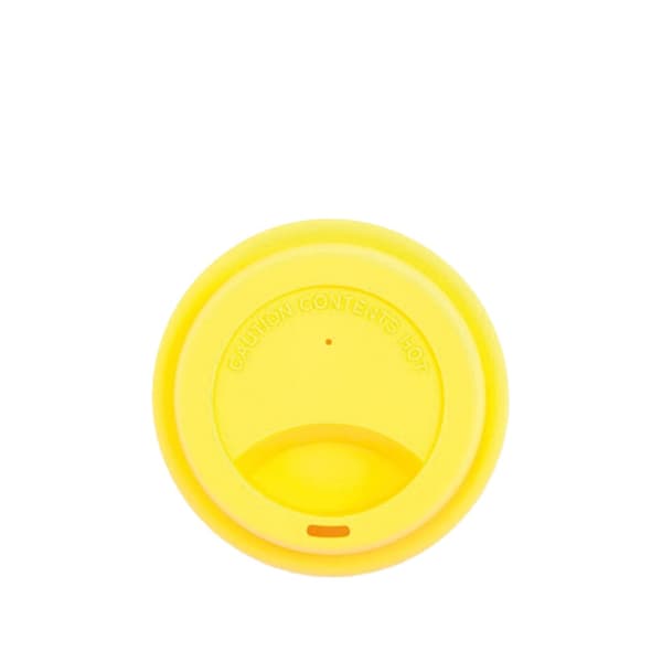 Jack N' Jill gult silikonmuggskydd 12 cm i diameter