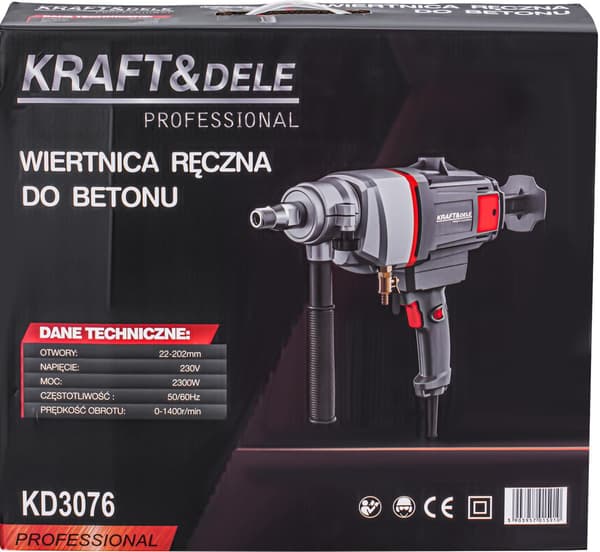 Boremaskine til beton 2300W KD3076
