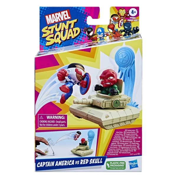 Hasbro Stunt Squad Captain America vs Red Skull
