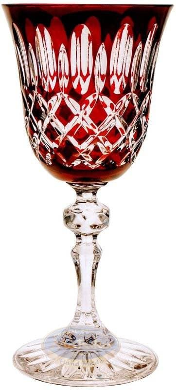 Rubin krystal vinglas 220ml Krata Olive
