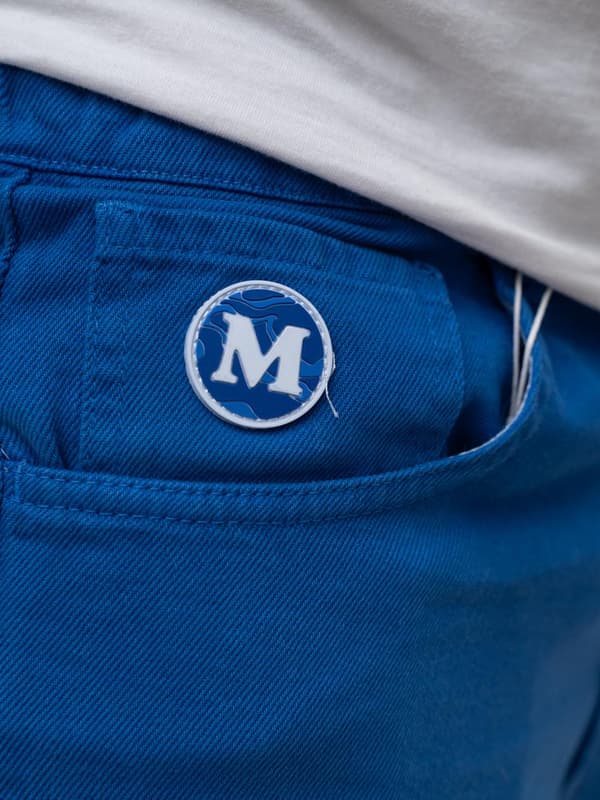 MyStars Washing Basic 29 Blå Herrjeansshorts