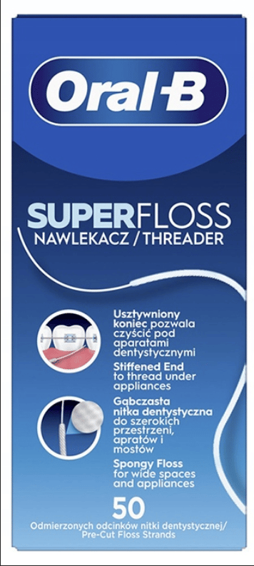 ORAL-B Super Floss tandtråd 50 st