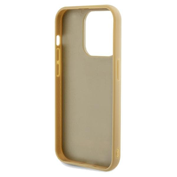 Guess Disco Metal Script-skal till iPhone 14 Pro Max, guld
