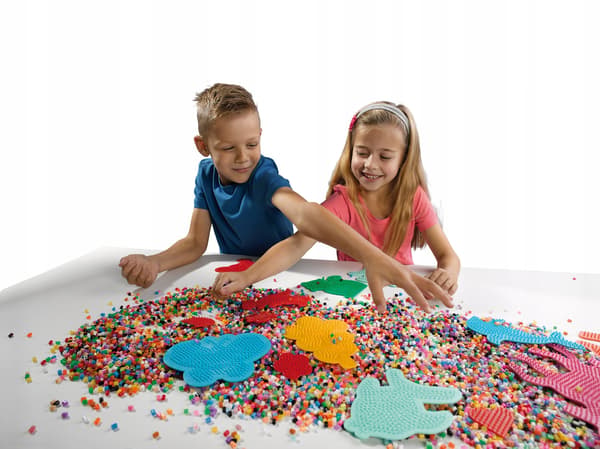 SKABELON til strygeperler BLOMSTER SES