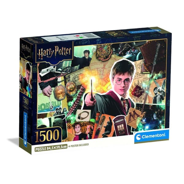 1500-palan palapeli. Kompakti Harry Potter 1