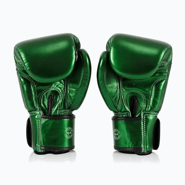 Fairtex Metallic Boxningshandskar 12OZ Gröna