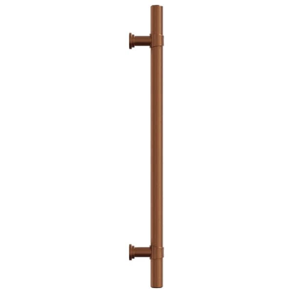 vidaXL skabsgreb, 10 stk., bronze, 192 mm, rustfrit stål