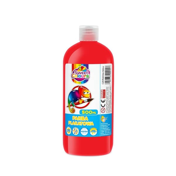 Punainen julistemaali 500ml