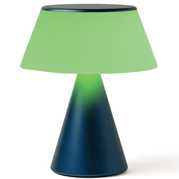 Lexon Luma XL LED-lampe, mørkeblå