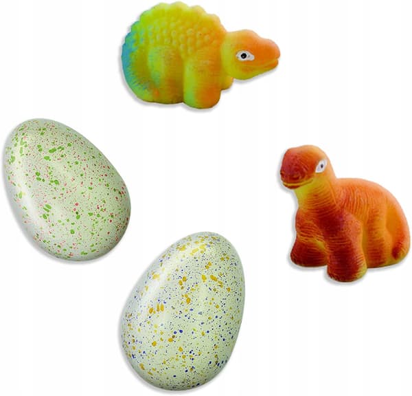 DINOSAUR KLÆKNING - TO ÆG. SES