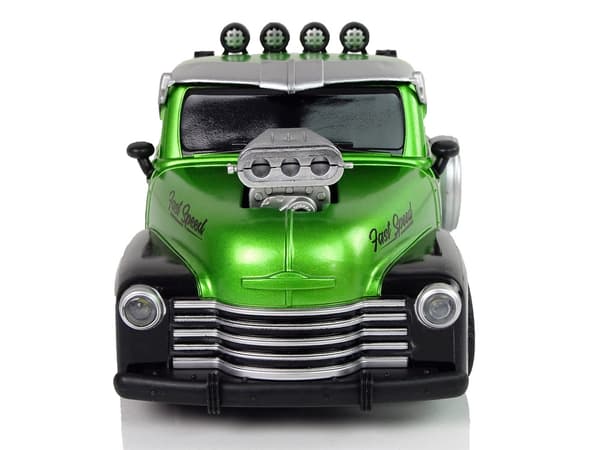 Fjernstyret bil 1:18 grøn pickup