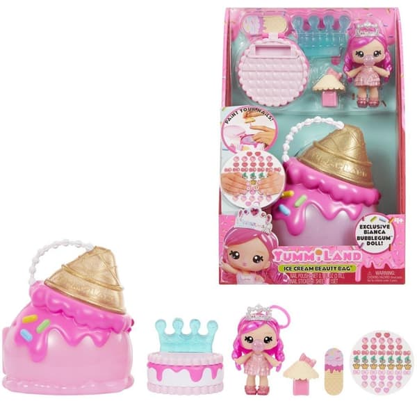 Yummiland Beauty + Lip Gloss Docka - Glass
