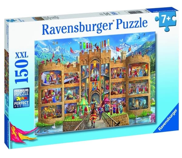 Pussel 150 Vy över Riddarborgen XXL