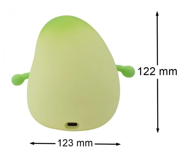 MANGO USB Ecolight trådløs genopladelig LED-natlampe til børn