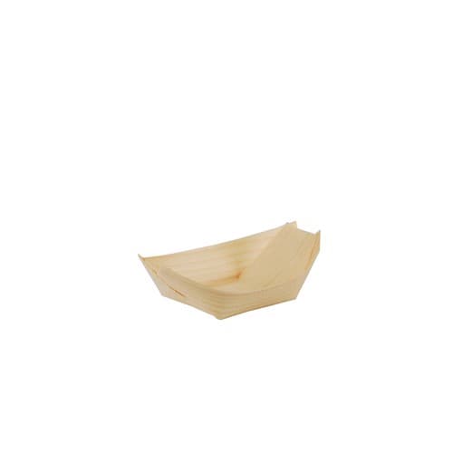 Träbåt 110x65mm fingermat 50 st Papst