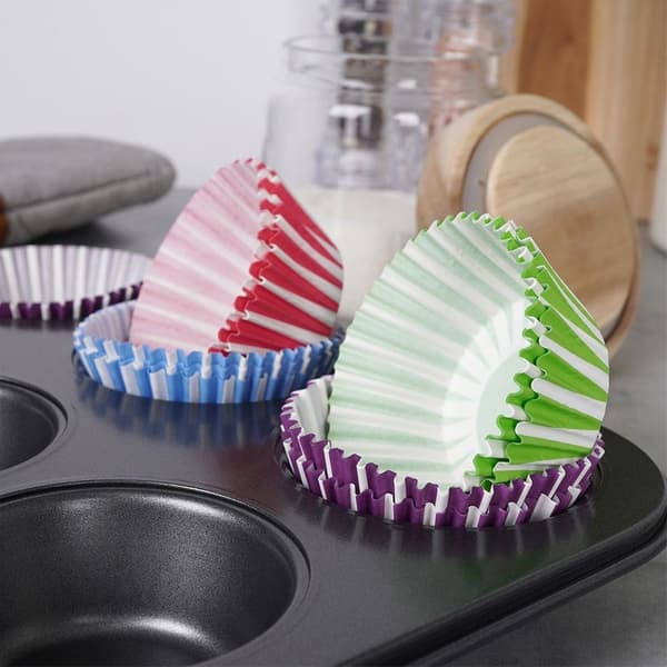 Muffinform med papiljotter 13-delar