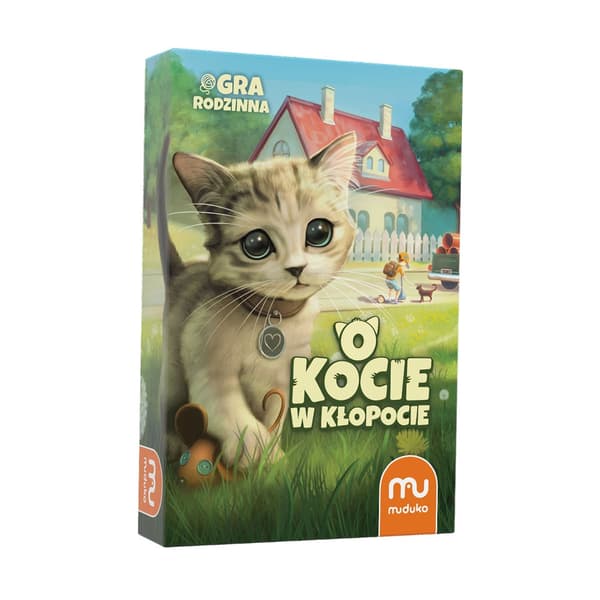 Om Katt i trubbel. Ny utgåva. Brädspel. Muduko
